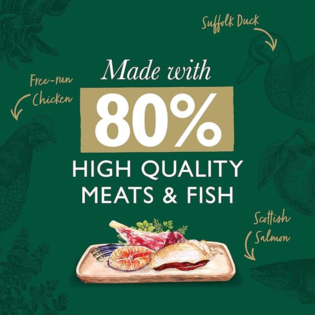 Eden 80/20 Original Cuisine Dry Dog Food Small Kibble - 12kg_5